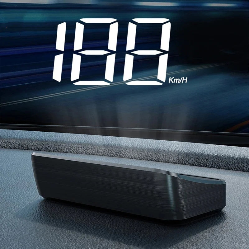 2026 In-vehicle Speedometer HUD Head Up Display Digital Speed Meter Windshield Projector Vehicles Truck Electronics Accessorie