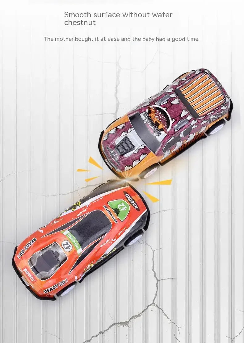 New Children Stunt Car Model Alloy Body Pull Ejection Jumping Mini Cars Simulation Diecast Vehicle Collectible Toy For Kids Gift
