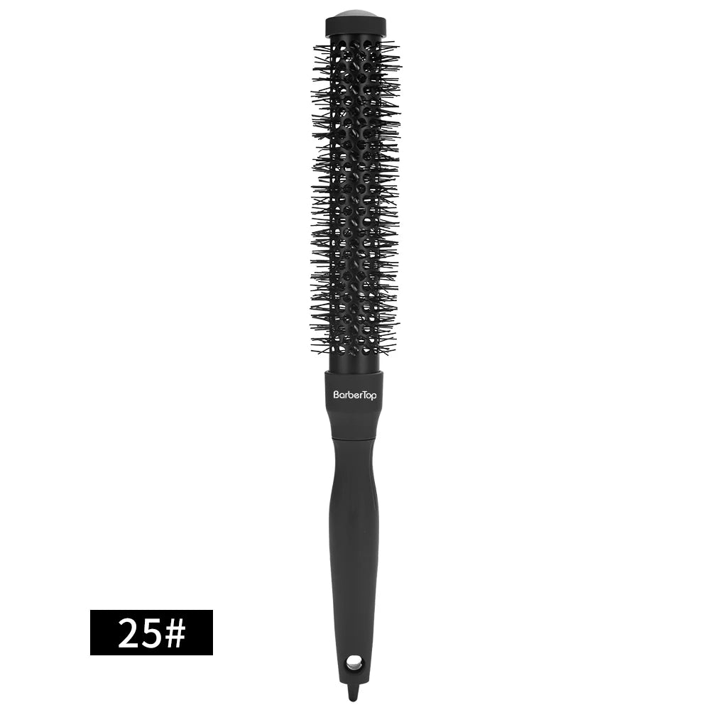 Extra Long Hair Rolling Brush 35cm - Professional Styling Tool for Blowout, Volumizing Hair Roller, Heat Resistant Salon Use