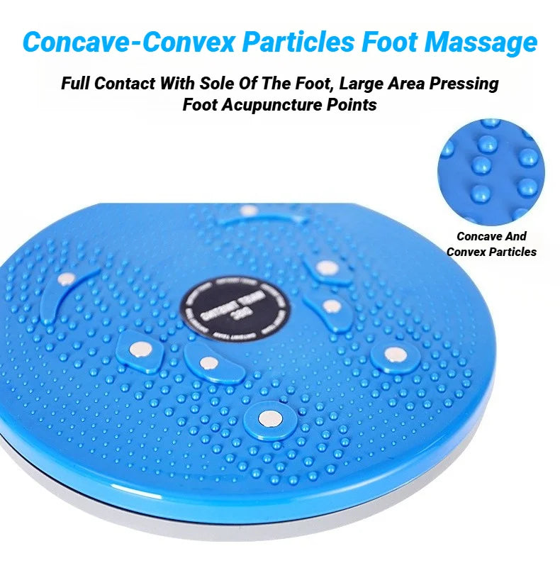 Waist Twisting Disc Fitness Balance Board Weight Lose Trainer Magnetic Massage Wriggling Plate Twister Training Pedal