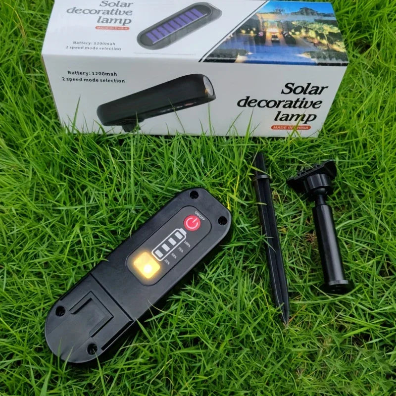 Solar LED Light Outdoor Solar Wall Light IP65 Green Garden Light Solar Spotlights Solar Uplights for Trees Pathway Yard