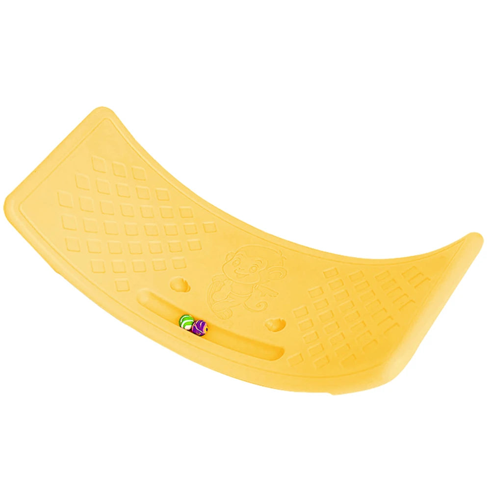 Twisting Balance Board Multifunctional Curved Wave Board Non Slip Balance Rocker Board Balance Trainer Board for Kids Children