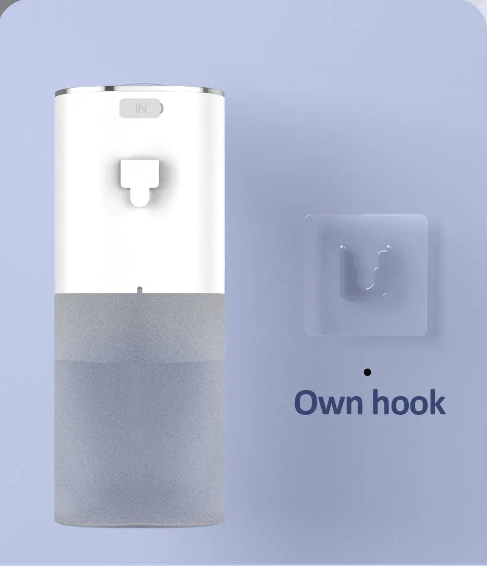 Automatic Soap Dispenser ouchless Foaming Soap Dispenser 400ml USB Rechargeable Electric 4 Level Adjustable Foam Soap Dispenser