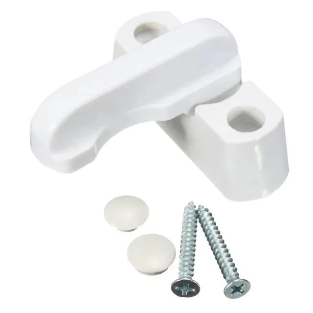 T-locks With Key External Window Lock Buckle Alloy Safety Locks UPVC Door Sash Jammer Security Restrictor Lock Anti Theft Locks
