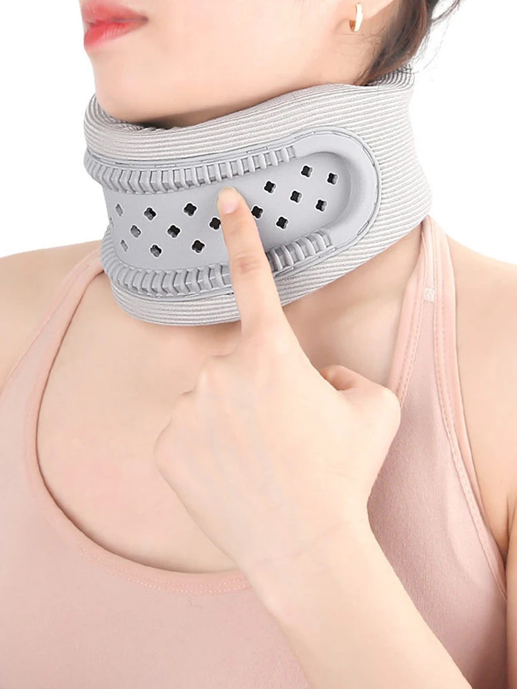 Neck Brace Anti Bowing And Neck Protection Household Portable Neck Forward Leaning Cervical Corrector Breathable Neckband Cover