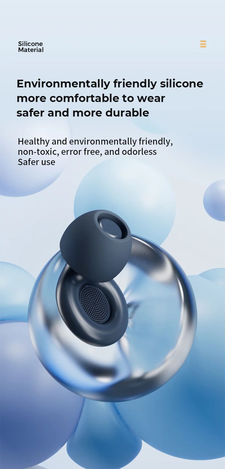 Quiet Ear Plugs for Sleeping Noise Reduction Super Soft Reusable Hearing Protection Anti noise earplugs for Concerts Travel Work
