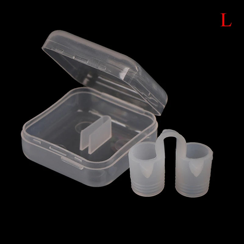 1Pcs S/M/L/XL Silicone Stop Snoring Cones Breathe Easy Congestion Nasal Dilator Aid Anti Snore Nose Nasal