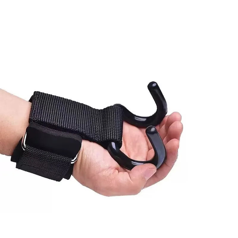 1/2pc Dumbbell Wrist Guard Non-Slip Weight Lifting Hooks  Of Deadlift Chin And Fitness Hook Training Pull-Up & Fitness Training