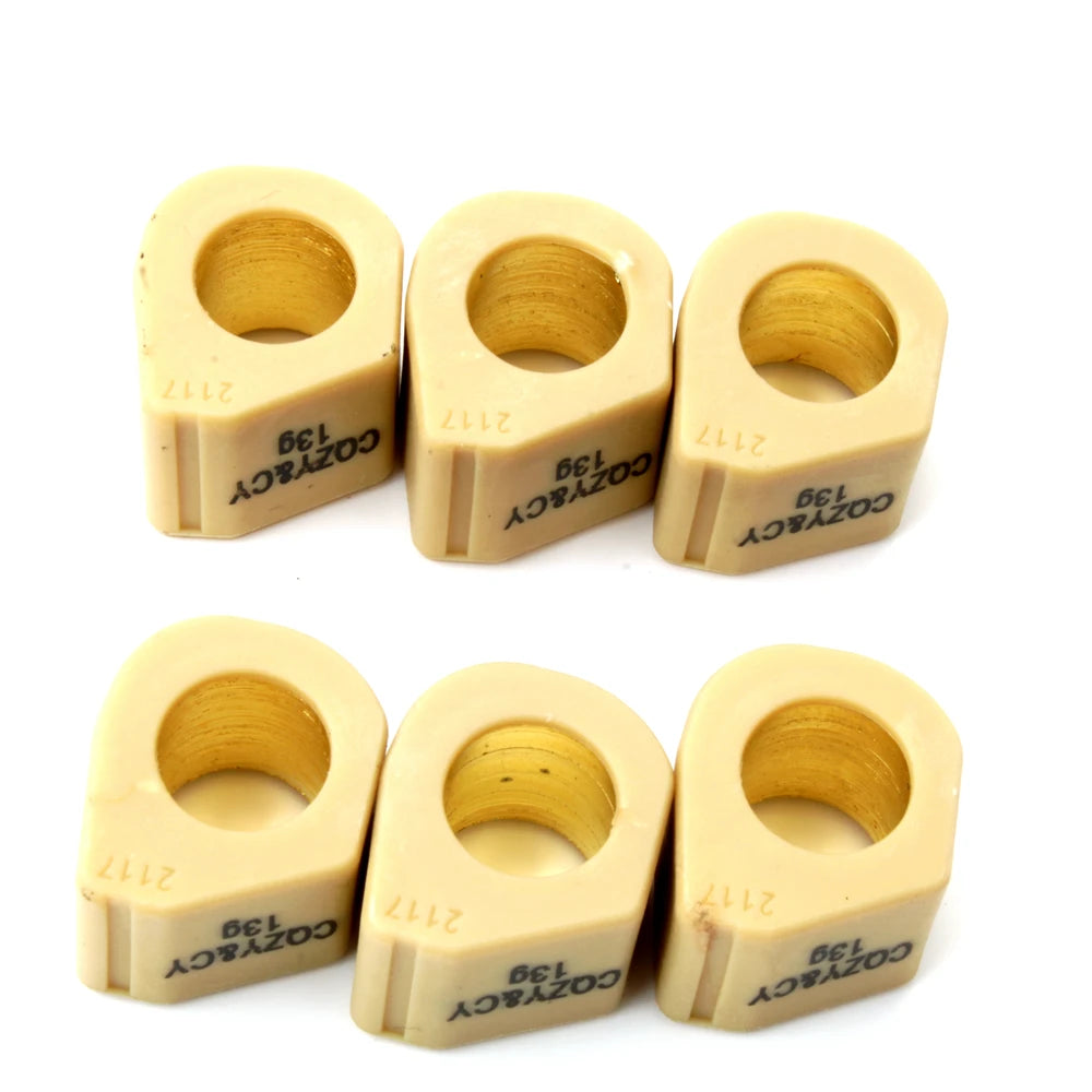 Racing Variator Roller Weights 21x17mm 9g 11.5g 13g 14g For Aprilia Atlantic 125 200 250 300ie Carnaby 250ie Sport City 200cc