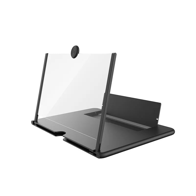Foldable Phone Screen Magnifier Stand, Convert Smartphone to Tablet, Hands-Free Viewing, Eye Protection Design, Portable Design