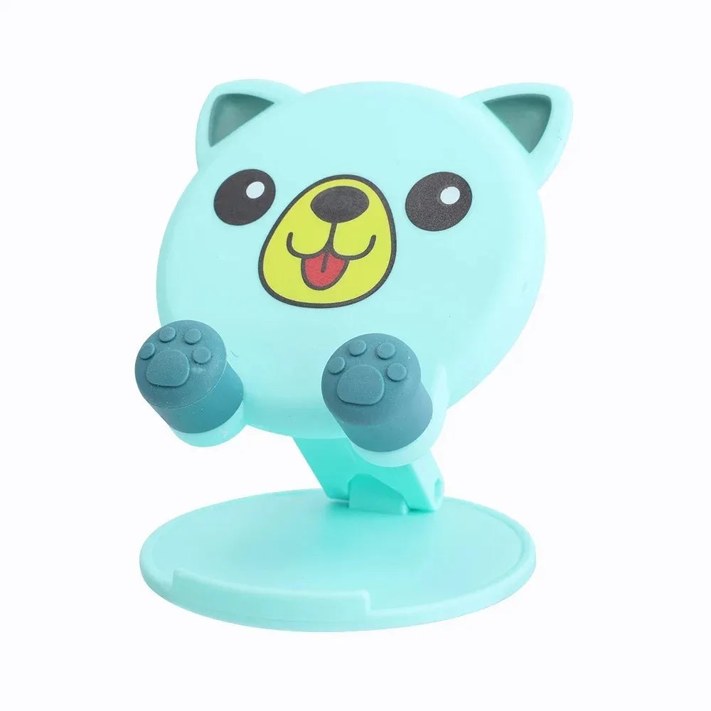 Foldable Mobile Phone Holder Desktop Cell Phone Stand Universal Adjustable Foldable Desktop Table Holder Stand for All Phone