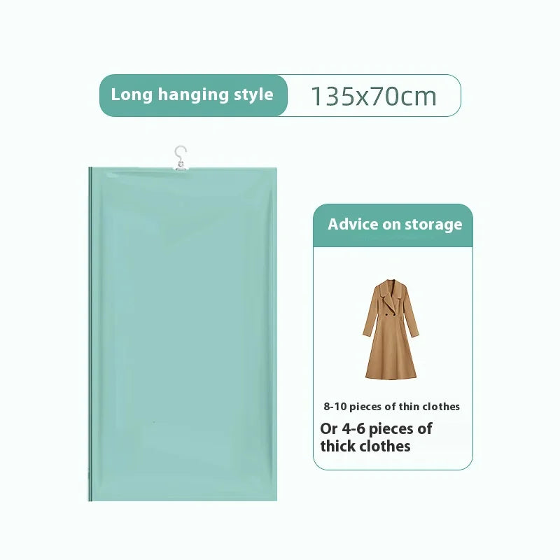 Vacuum Compression Bag No Pumping Clothes Quilt Storage Home Bag Large 3D Vacuum Compression Bags