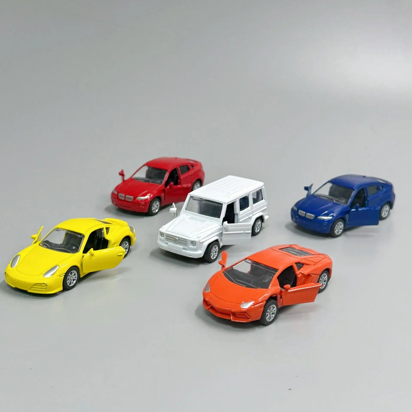 Alloy Car Model Simulation 1:64 Mini Doorable Car Model Children's Toy Car Gift