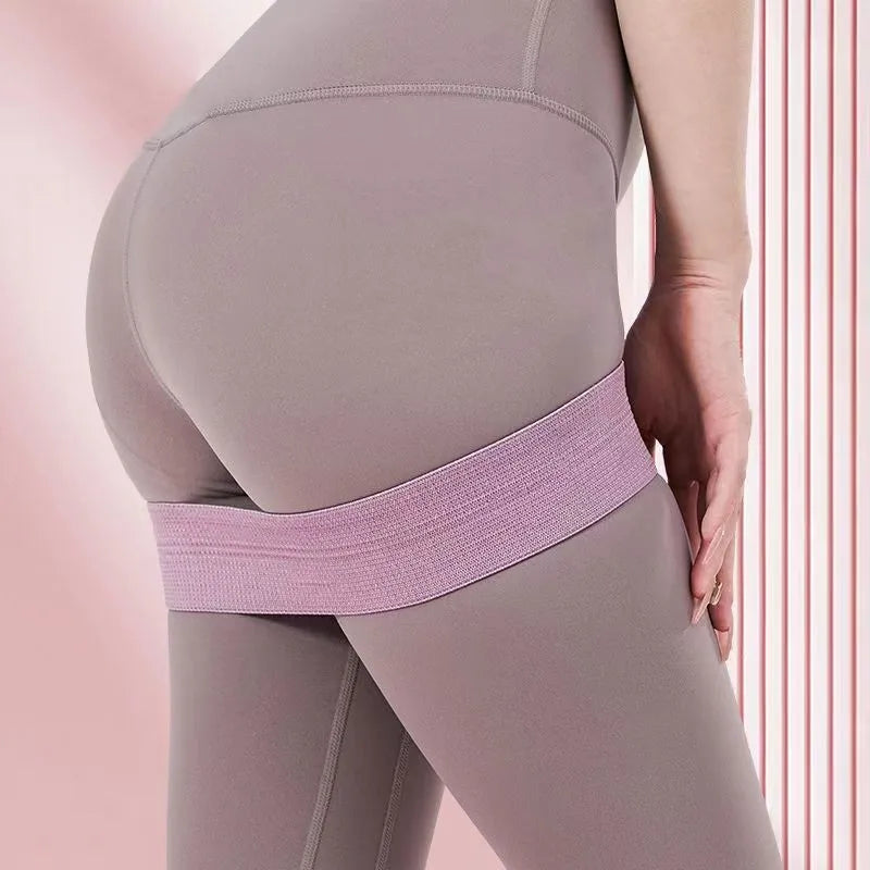 2025 Fabric Elastic Bands Fitness Resistance Bands Yoga Pilates Hip Circle Expander Bands Gym Training Home Workout Equipment