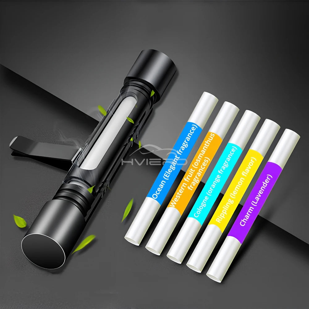 Car Air Freshener Scent Outlet Incense Styling Exhaust Perfume Fragrance Purification Agent Tool Auto Interior Aroma Accessories