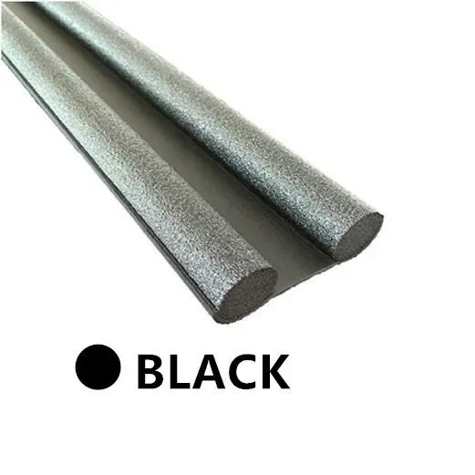 95cm Waterproof Seal Strip Draught Excluder Stopper Door Bottom Guard Double Silicone Rubber Seal Dustproof Soundproof