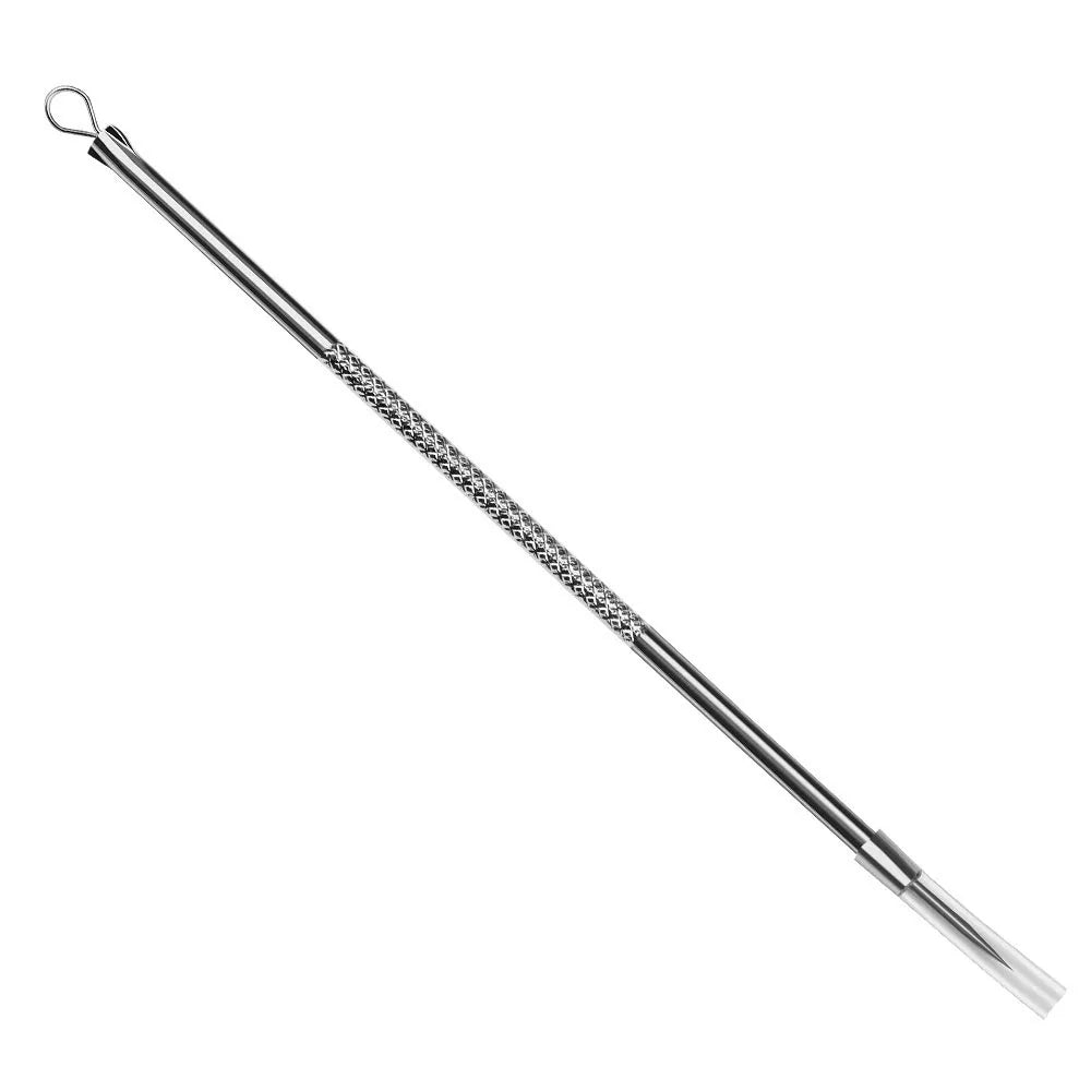 Pimples Blackhead Remover Clip Ultra-fine Tweezers Black Dots Blackhead Extractor Acne Needle Facial Cleaner Skin Care Tools