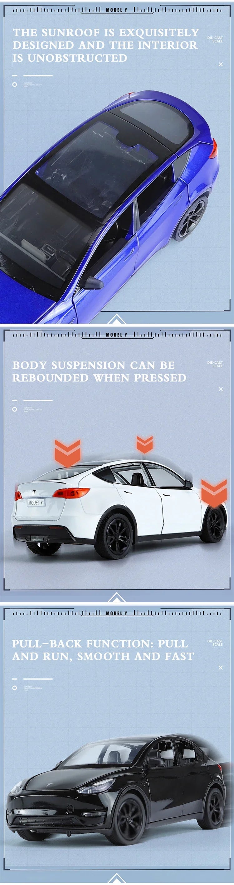 Metal Cars Toys Scale 1/24 Y Diecast Alloy Car For Boys Children Kids Toy Vehicles Sound And Light Pull Back
