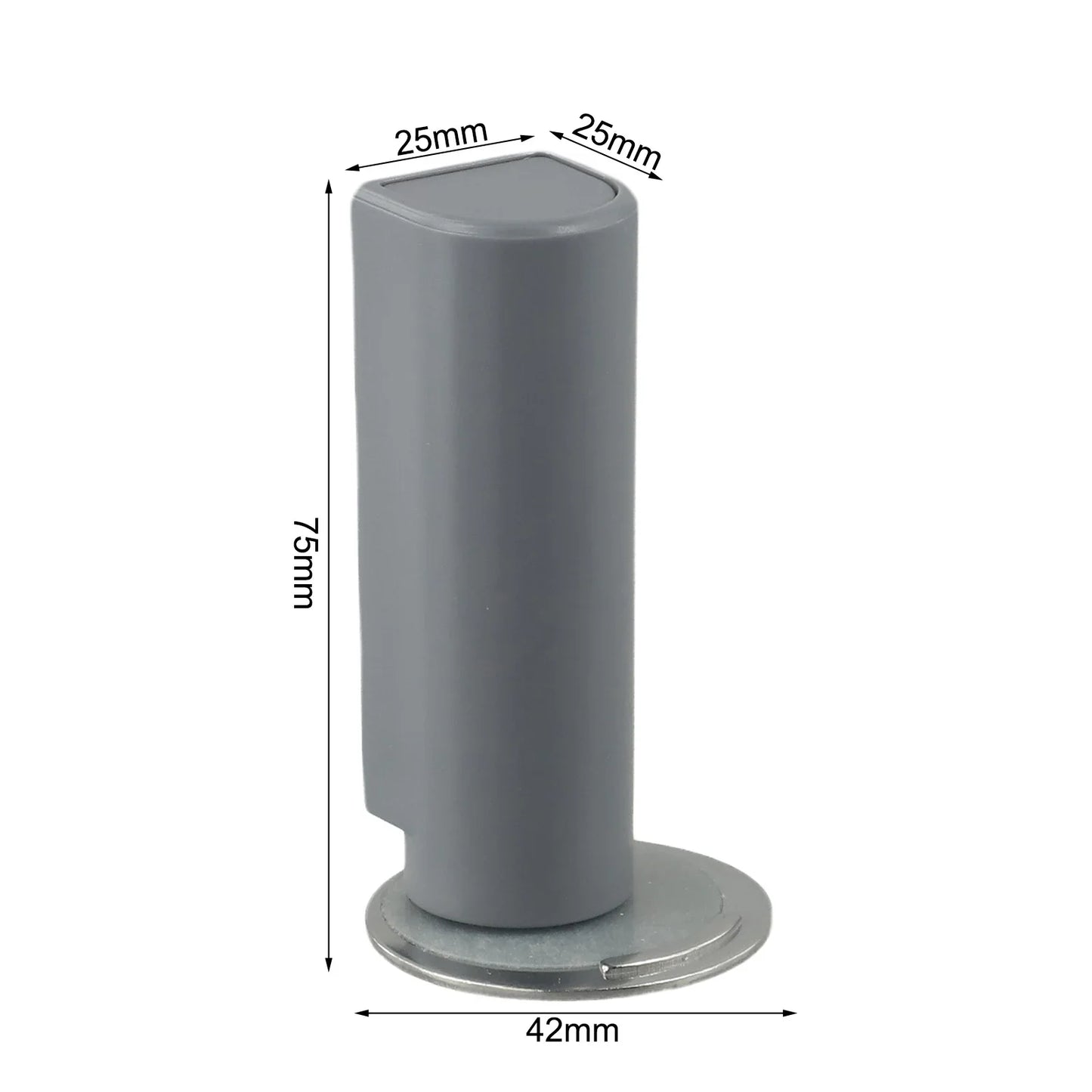 Heavy Duty Magnetic Door Stopper Stainless Steel Doorstop Black Without Punching Door Suction Door Holder Door Hardware Touch