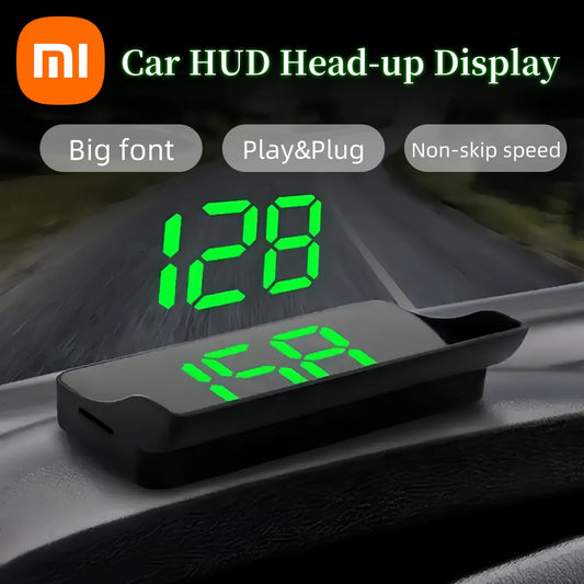 Xiaomi Car HUD GPS Head Up Display New Style Digital Speedometer Projector HD Speed km/h Windshield for Car Accessories