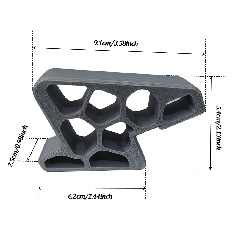 Indoor Anti-Slip Door Stopper Heavy-Duty Balcony Window & Door Wedge Home Office Window Anti-collision Limiter Sliding Stopper