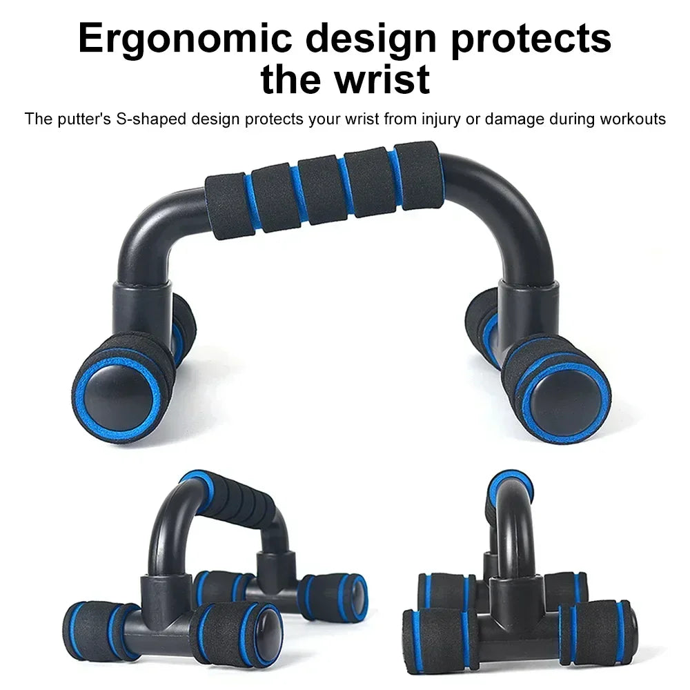 H-shaped push-up bracket auxiliary exercise pectoral muscle home foam small men's fitness equipment