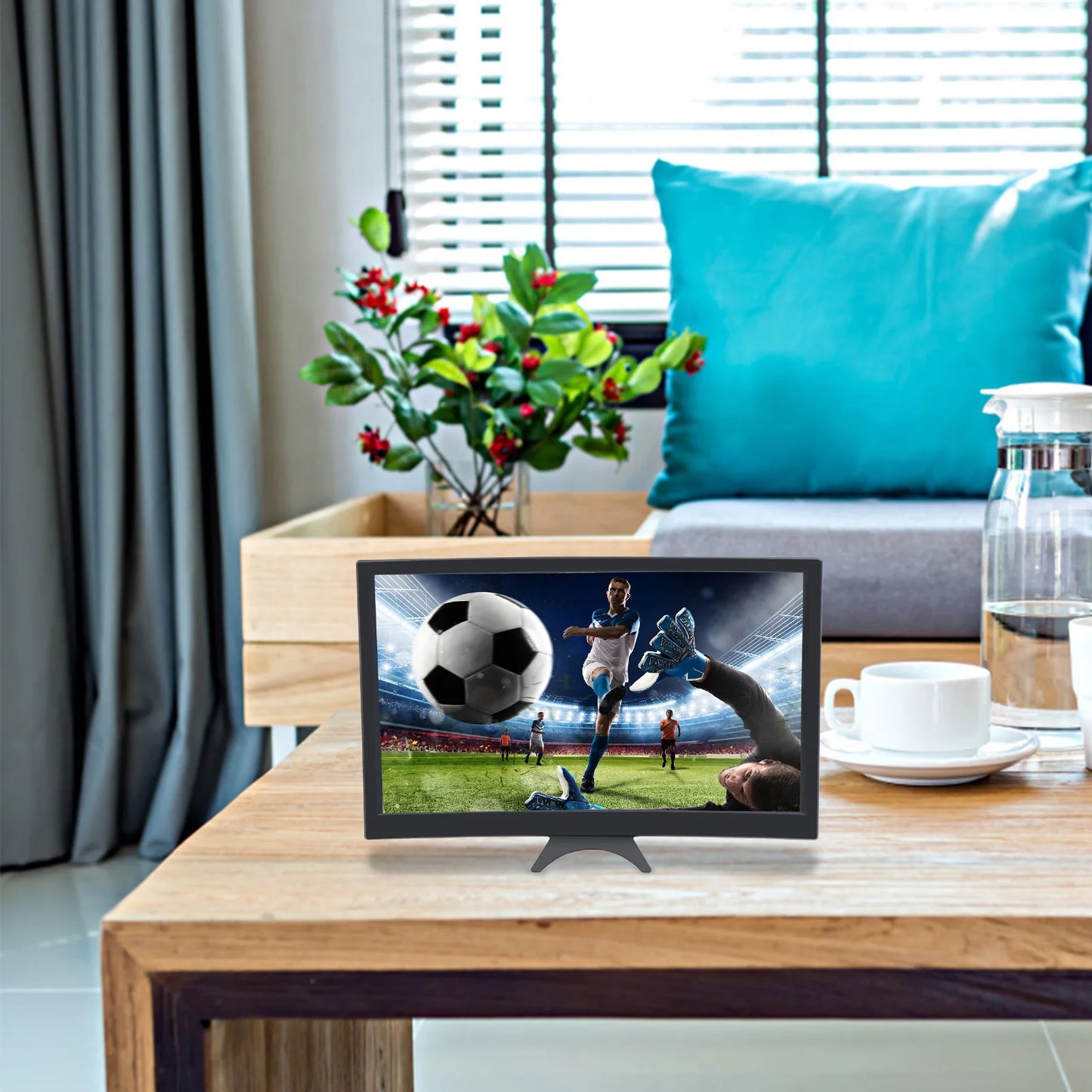 14 Inch Large Screen 3D HD Amplifier Curved Screen Mobile Phone Screen Magnifier For Smartphone Stand Enlarge