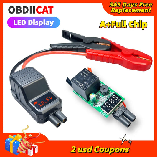 Emergency Jumper Cable Clip Intelligent Clamp Booster Smart Battery Clips for Universal 12V Car Jump Starter