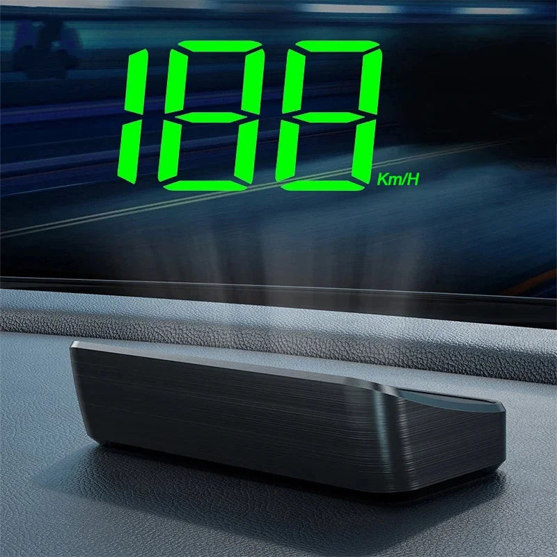 2026 In-vehicle Speedometer HUD Head Up Display Digital Speed Meter Windshield Projector Vehicles Truck Electronics Accessorie