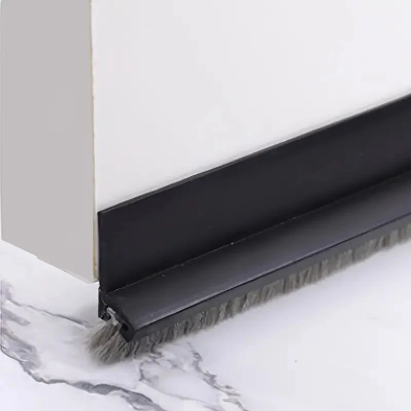 Door Seal Draft Stopper with Brush Reduce Noise, Rubber Door Sweep Breeze BlockerInsect proof, dust proof and sound proof seal