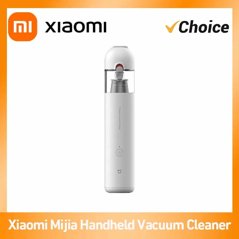 Xiaomi Mijia Mini Vacuum Cleaner, 13000Pa Portable Wireless One-Button Start 88000RPM Brushless Motor with Multi Nozzles for Car