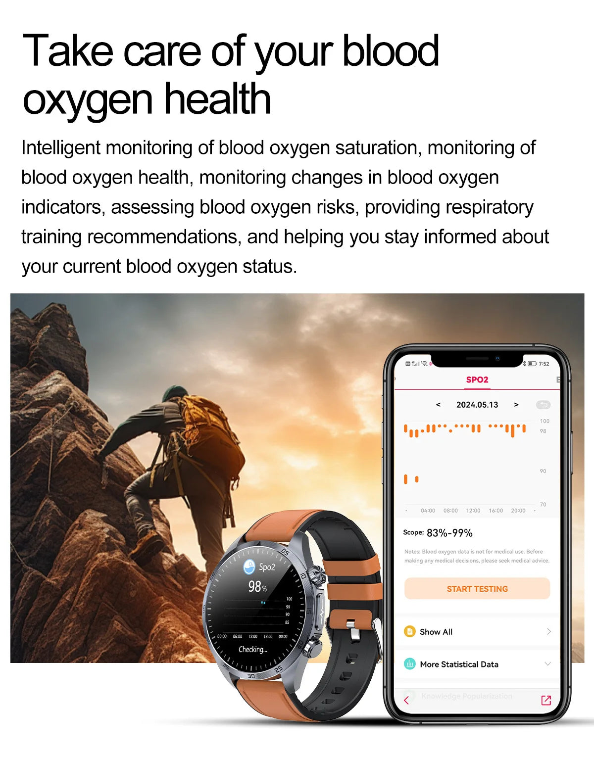 2025 Laser Pulse Uric Acid Blood Fat Nursing Smart Watch Men Body Fat Blood pressure ECG+PPG Sleep aid Treatment Health Watch