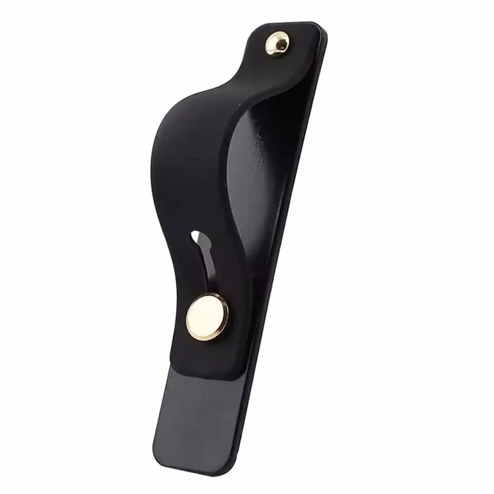 Wrist Band Hand Band Finger Grip Mobile Phone Holder Stand Push Pull Universal Plain Color Phone Socket Holder for iPhone Xiaomi