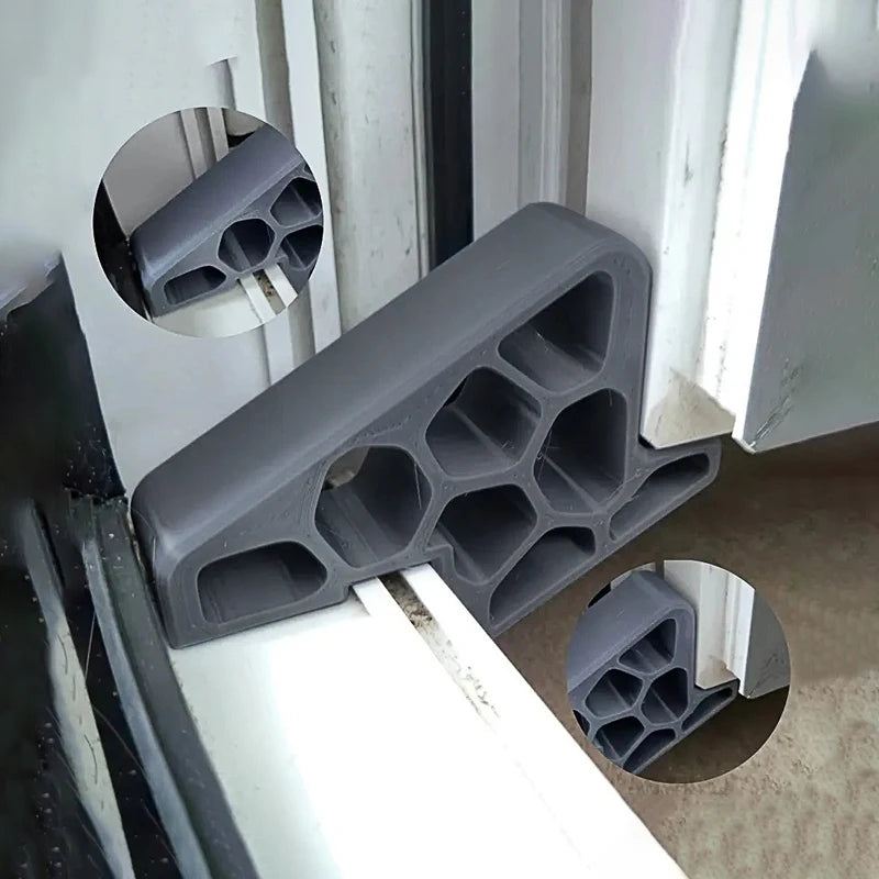 Indoor Anti-Slip Door Stopper Heavy-Duty Balcony Window & Door Wedge Home Office Window Anti-collision Limiter Sliding Stopper