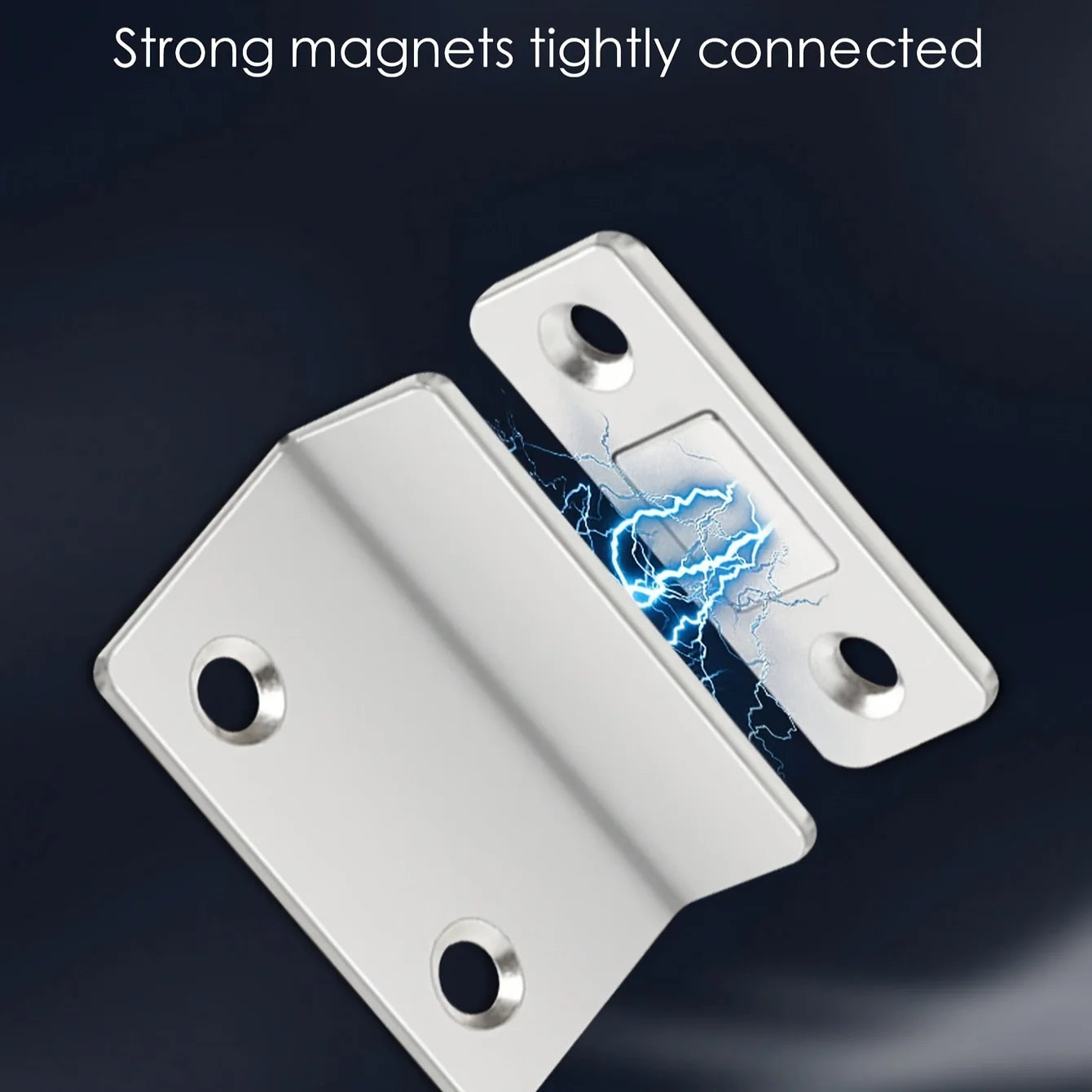 Magnetic Door Closer Strong Door Closer Magnetic Catch Latch Magnet For Furniture Cabinet Cupboard Ultra Self-adhesive Latch