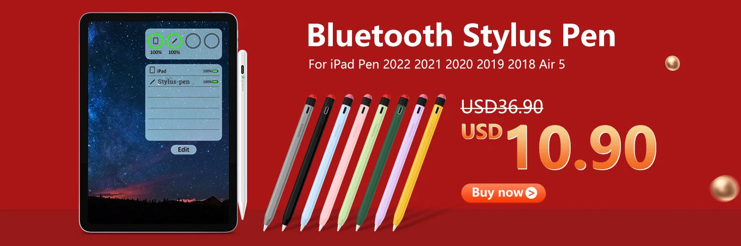 Wireless Charger Case for GOOJODOQ GD13 Pencil for iPad 2018 - 2022