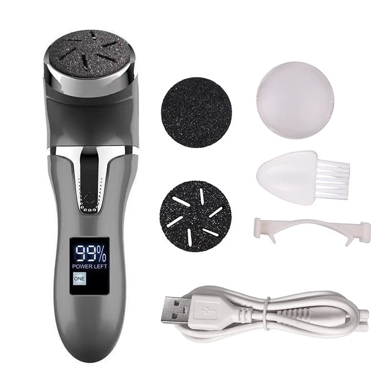 Electric Pedicure Tools Foot Care File Leg Heels Remove Hard Cracked Dead Skin Callus Remover Feet Foot Files Clean Care Machine