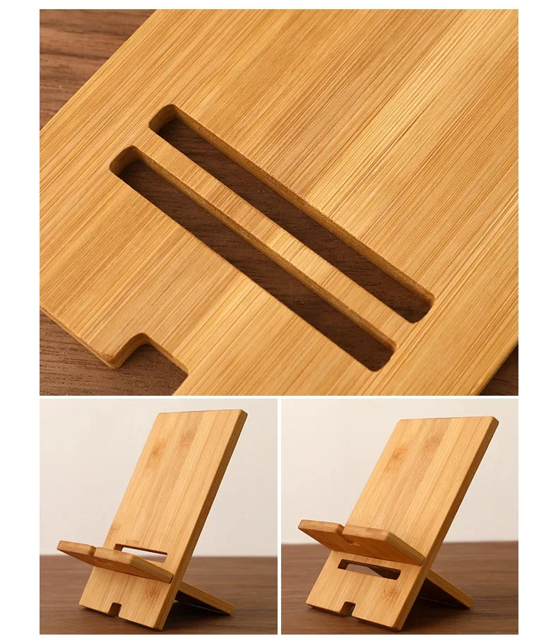 Phone Stand Holder - Multi-Angle Dock for Desk, Bedside, Charging Universal for Smartphones & Small Tablets