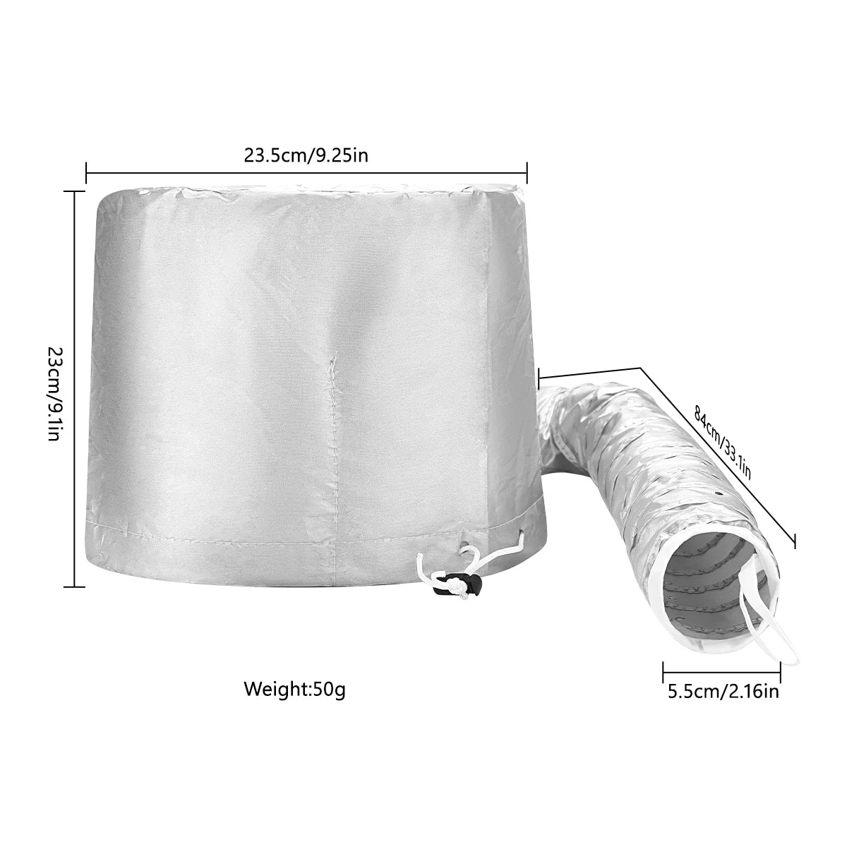 Portable Hair Bonnet Dryer Cap Lazy Man Nursing Dye Hair Modelling Hair Dryerr Cap Hair Dryer Heating Set Household Cap Fast