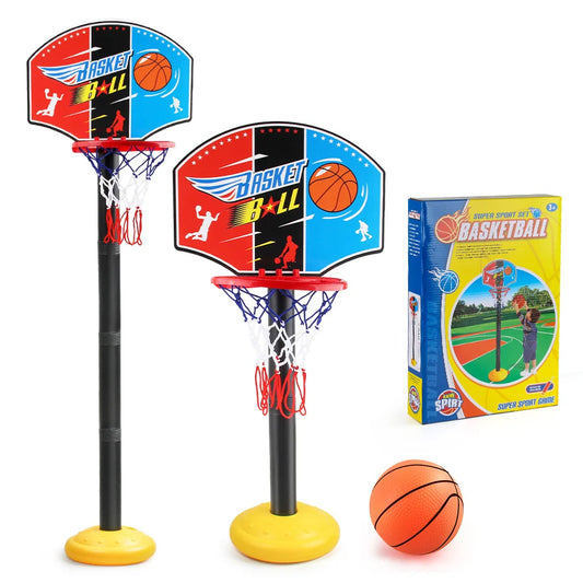 Toddler Adjustable Basketball Hoop 52-115CM Stand Rack for Kids Baby Outdoor Indoor Ball Sport Backboard Rim Shoot Children Toy