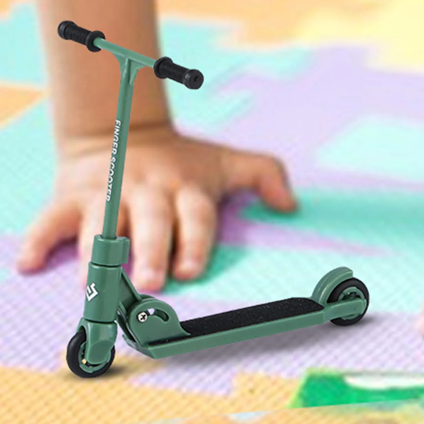 Kids Kick Scooter Finger BMX Foldable T-type Finger Scooter With Brake Educational Toys Finger Skateboards Fun Fingertip Movemet