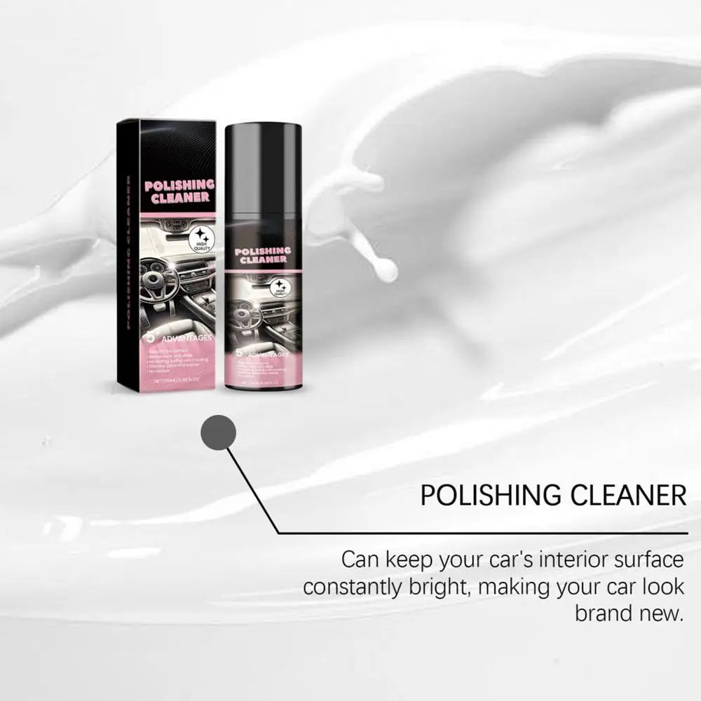 100ml Auto Interior Polish Car Shine Cleaner Interior Detailer Spray Protective Color Fading Repair Car Care Detailing Spray