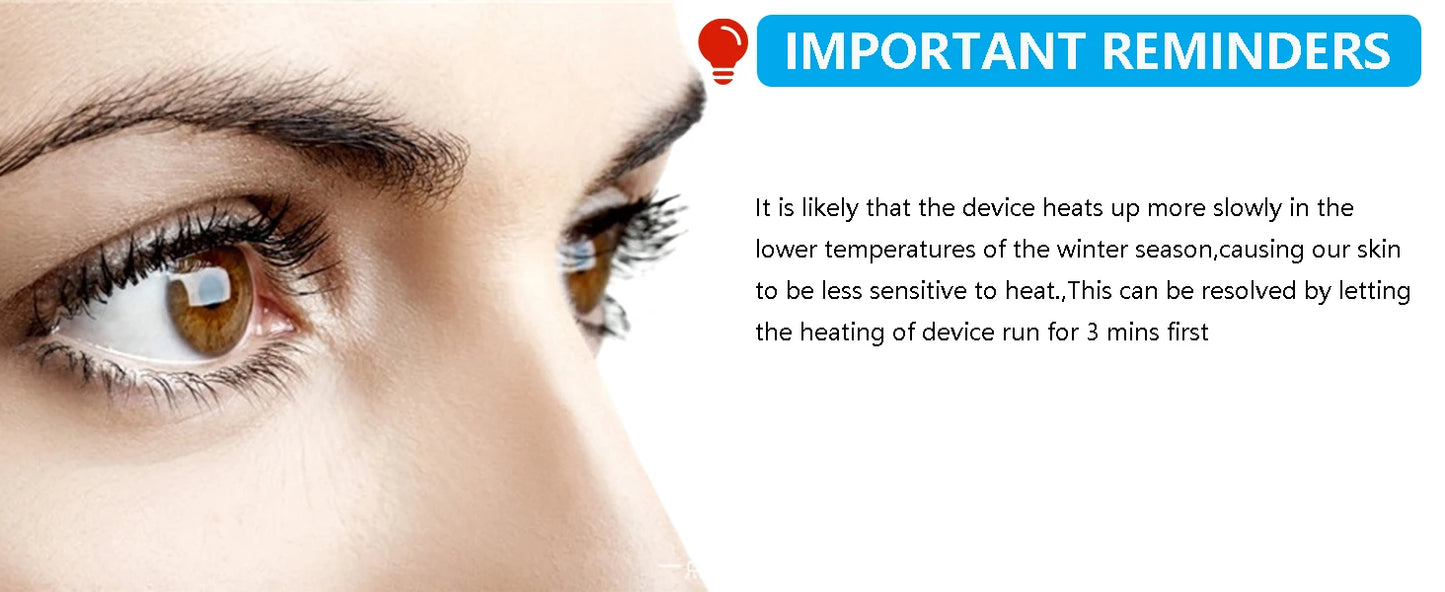 OEMG Heated Nano Eye Mist Sprayer Electric Eye Steamer With Warm Compress Moist Relief Dry Eyes Portable Eye Mister Drops Tool