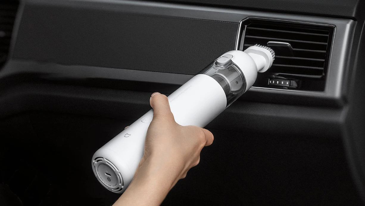 Xiaomi Mijia Mini Vacuum Cleaner, 13000Pa Portable Wireless One-Button Start 88000RPM Brushless Motor with Multi Nozzles for Car