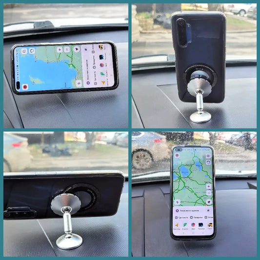 6Pcs for Magsafe Magnetic Metal Ring for Phone Universal Metal Sticker Support Wireless Charger Plate Sheet Magnet Car Holder