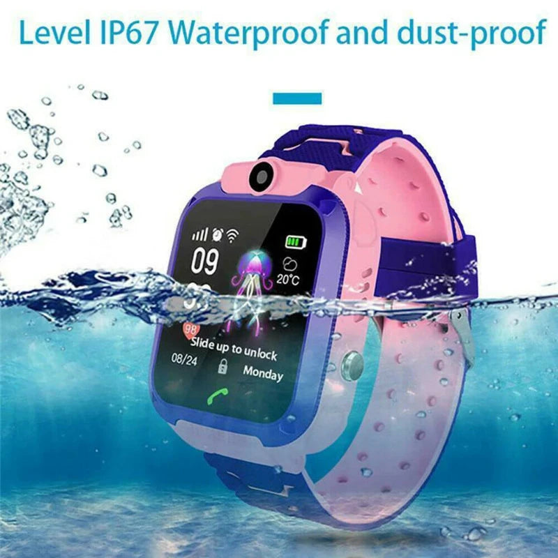 Multifunctional Kids Smartwatch with Camera & Games – Touchscreen GPS Watch for Children Ages 4-12, Perfect Birthday Gift