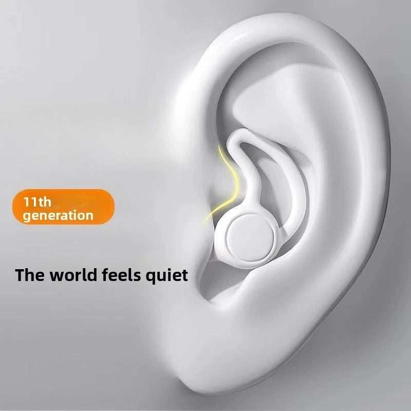 Silicone Sound Insulation Earplugs Noise Reduction Sleep Student Dormitory Noisy Men and Women Work Sleep Noise Prevention Adult