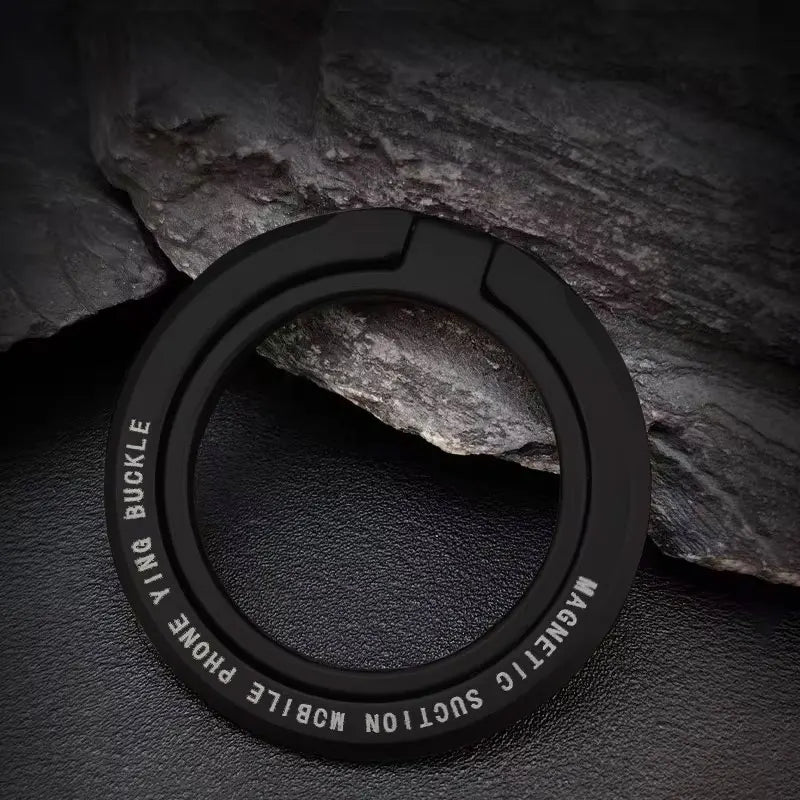حامل هاتف مغناطيسي جديد لعام 2025، متوافق مع ملحقات MagSafe، حامل حلقي قابل للتعديل لدعم حافظة مغناطيسية لهاتف iPhone