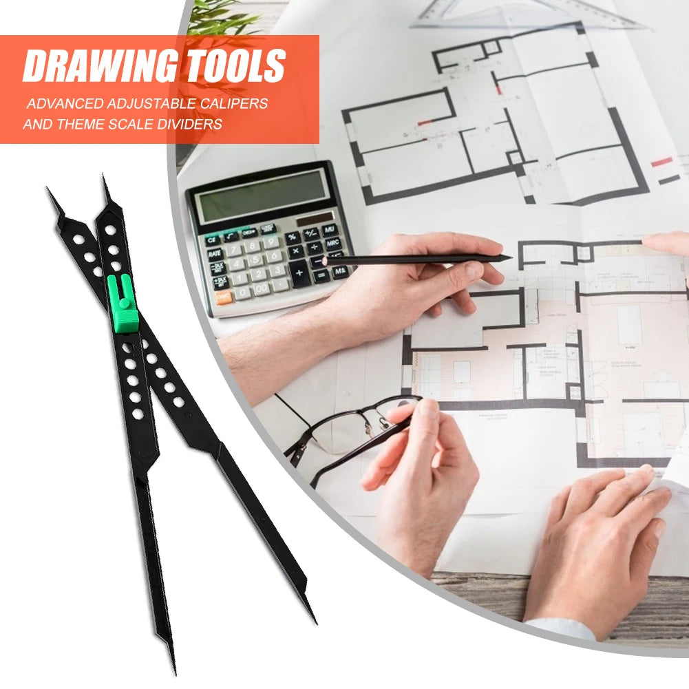Proportional Divider Artist Drawing Tool 10in Scale Divider for Artists Drawing Students Architects Designers Scale Divider Tool
