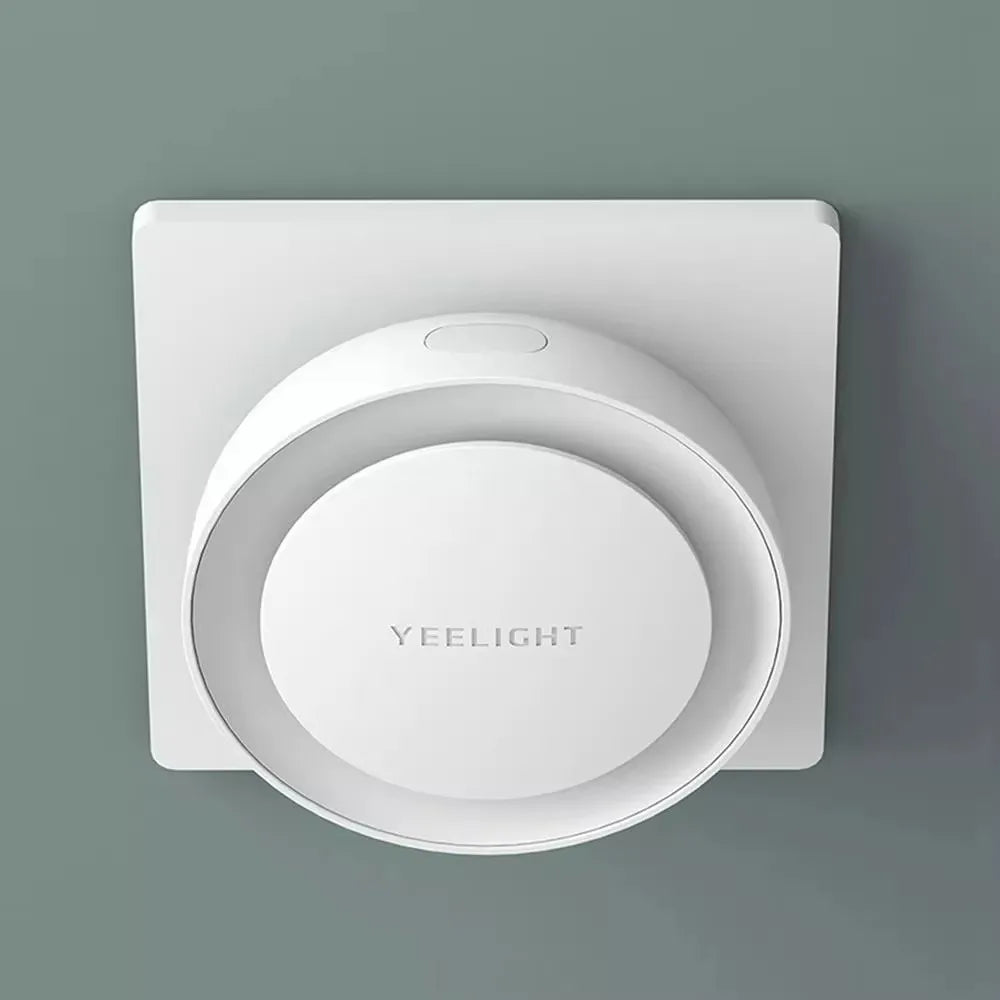 مصباح ليلي ذكي من Yeelight، مزود بتقنية التعرف الذكي، موفر للطاقة، استهلاك منخفض للطاقة، مزود بمستشعر ضوئي، قابس أوروبي